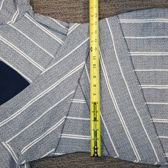 Anthropologie Maeve Wrapped Striped Column Dress Size Medium - Picture 12 of 15